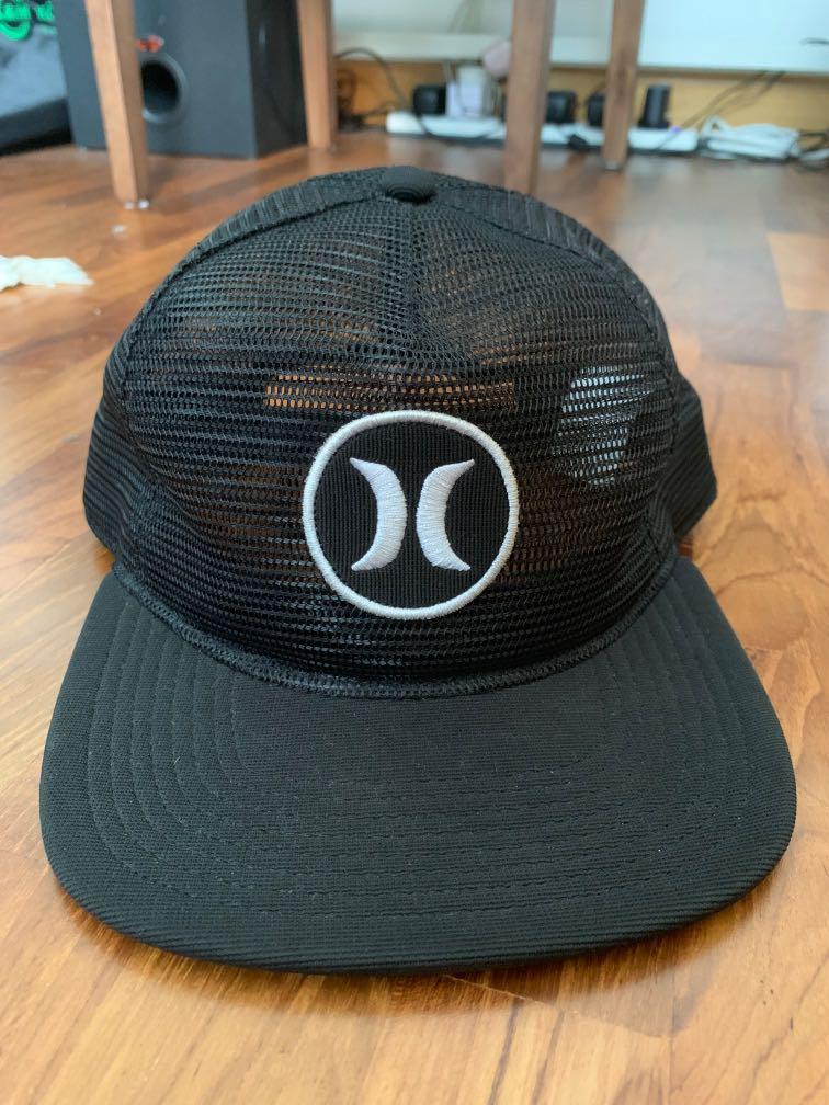 hurley snapback trucker hat