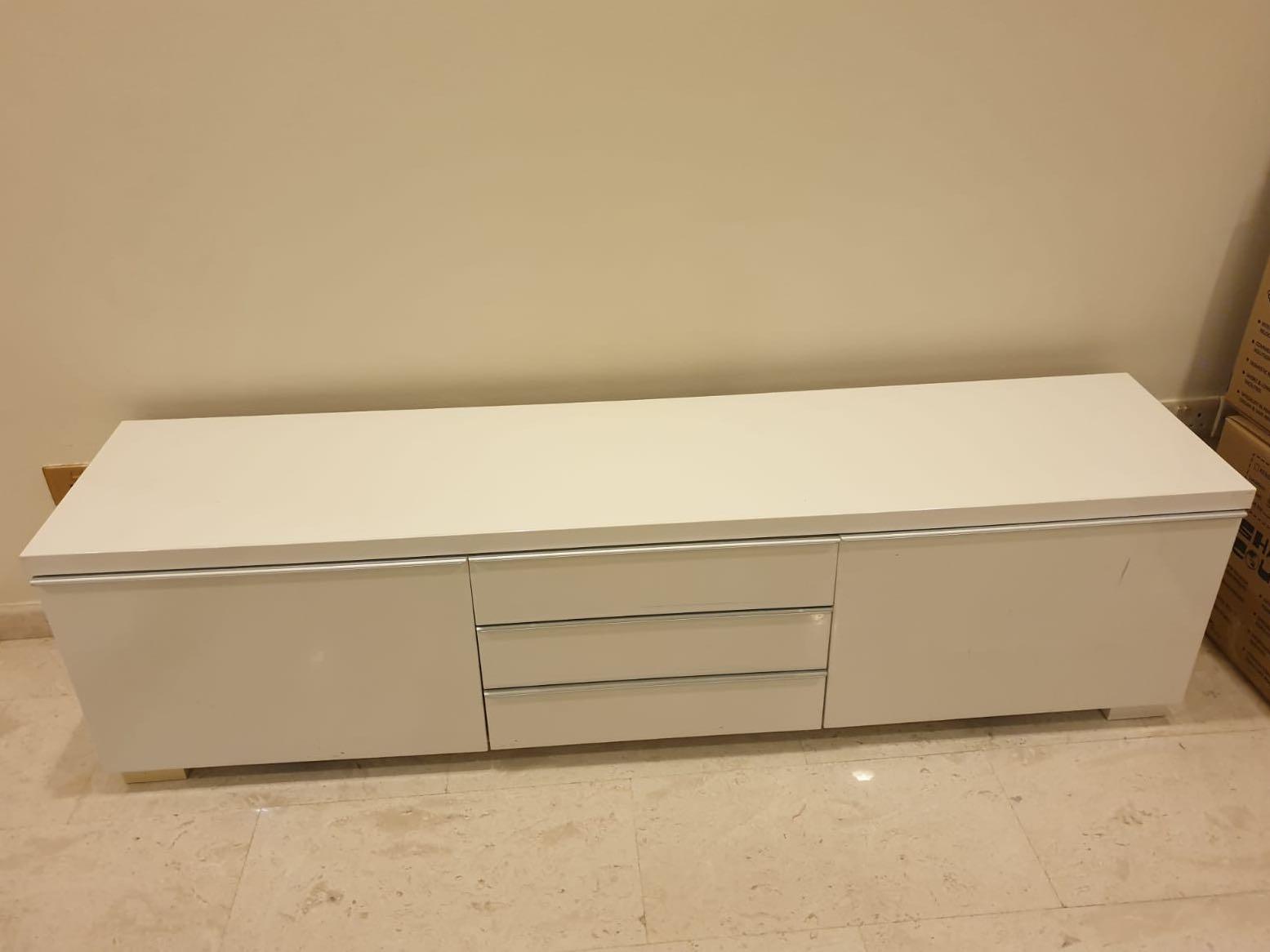 Ikea Besta Burs Tv Bench Cabinet Furniture Shelves Drawers On Carousell