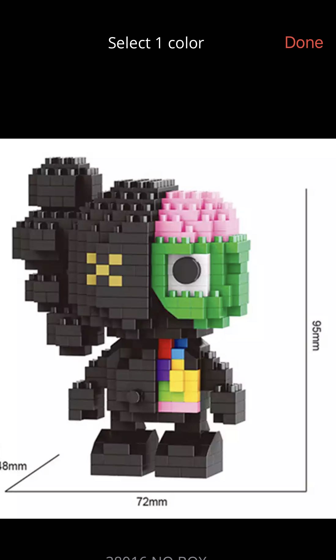 kaws nanoblock