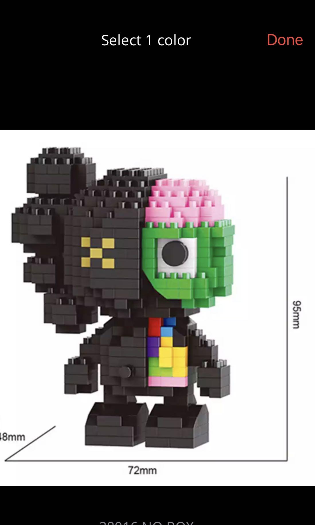 nanoblock kaws