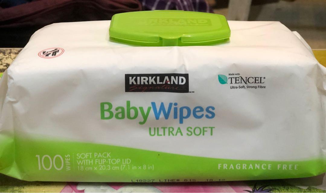 kirkland unscented baby wipes