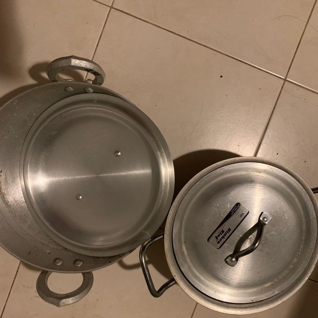 Kitchen King cookware aluminium) (new) both 20, Furniture & Home Living