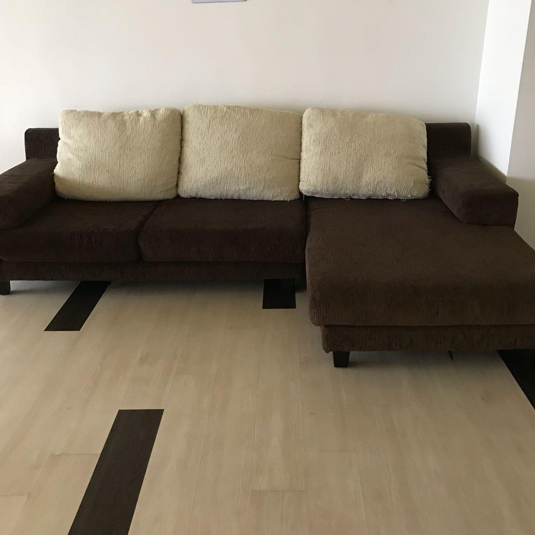 L Shaped Sofa Used Furniture Sofas On Carousell