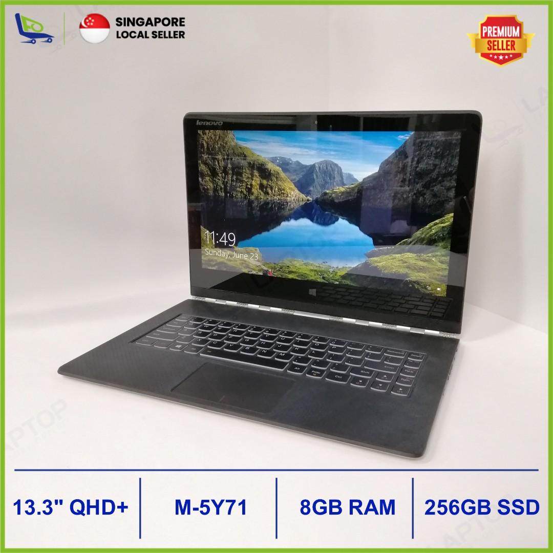 Lenovo Yoga 3 Pro 1370 Corem 8gb 256gb Touchscreen Premium Preowned Electronics Computers Laptops On Carousell