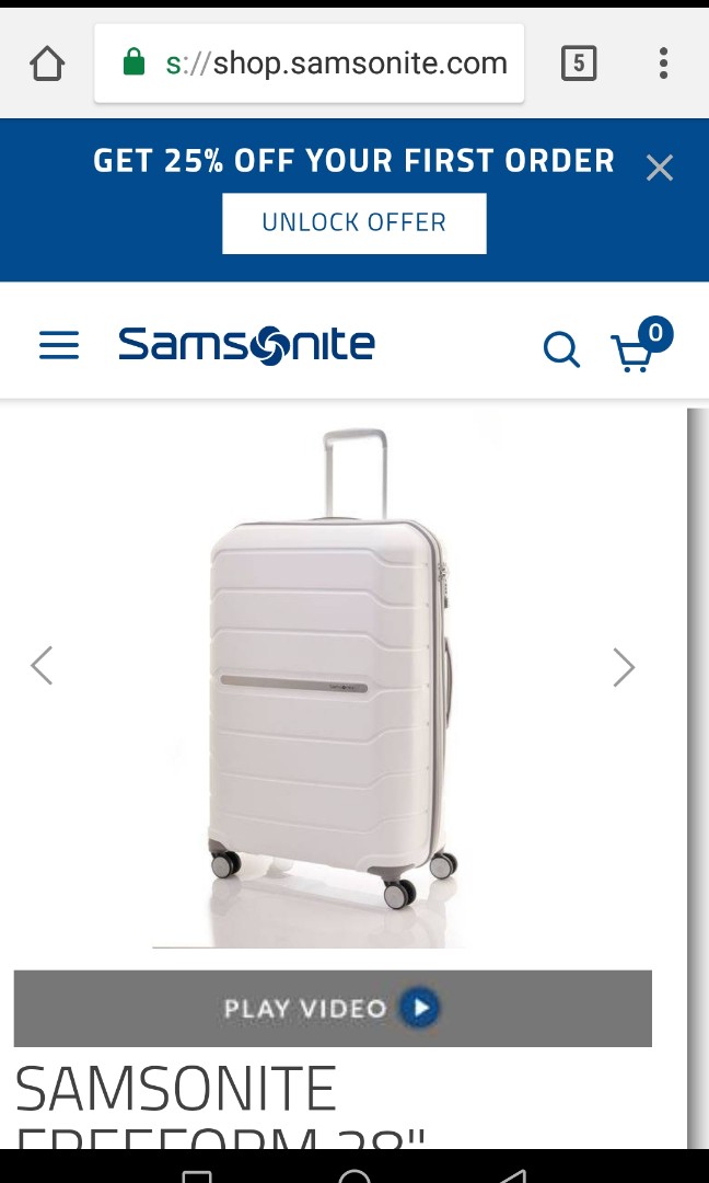 unlocking samsonite luggage