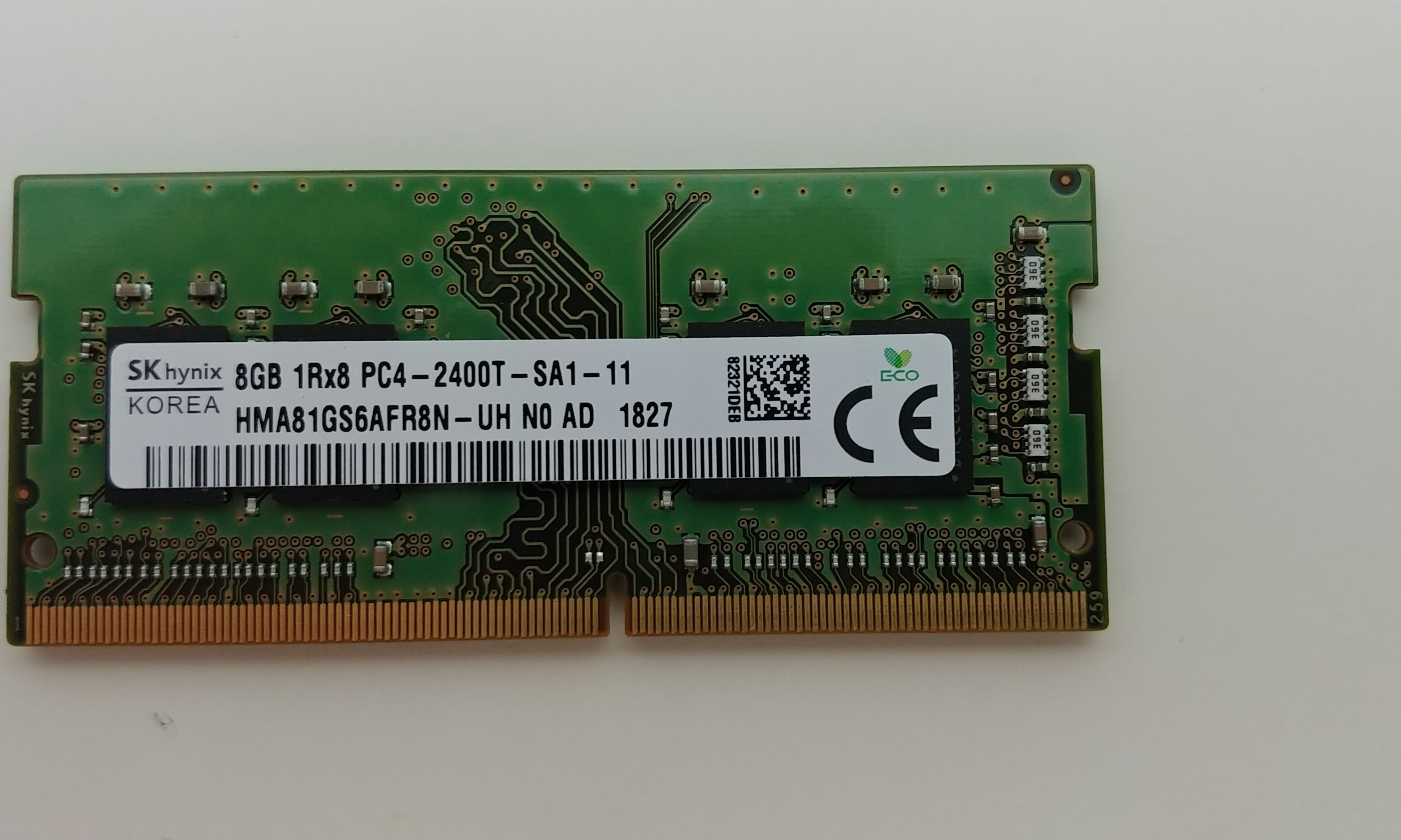 Made in Korea 8GB DDR4-2400T SoDIMM Laptop Ram, Computers & Tech, Parts ...