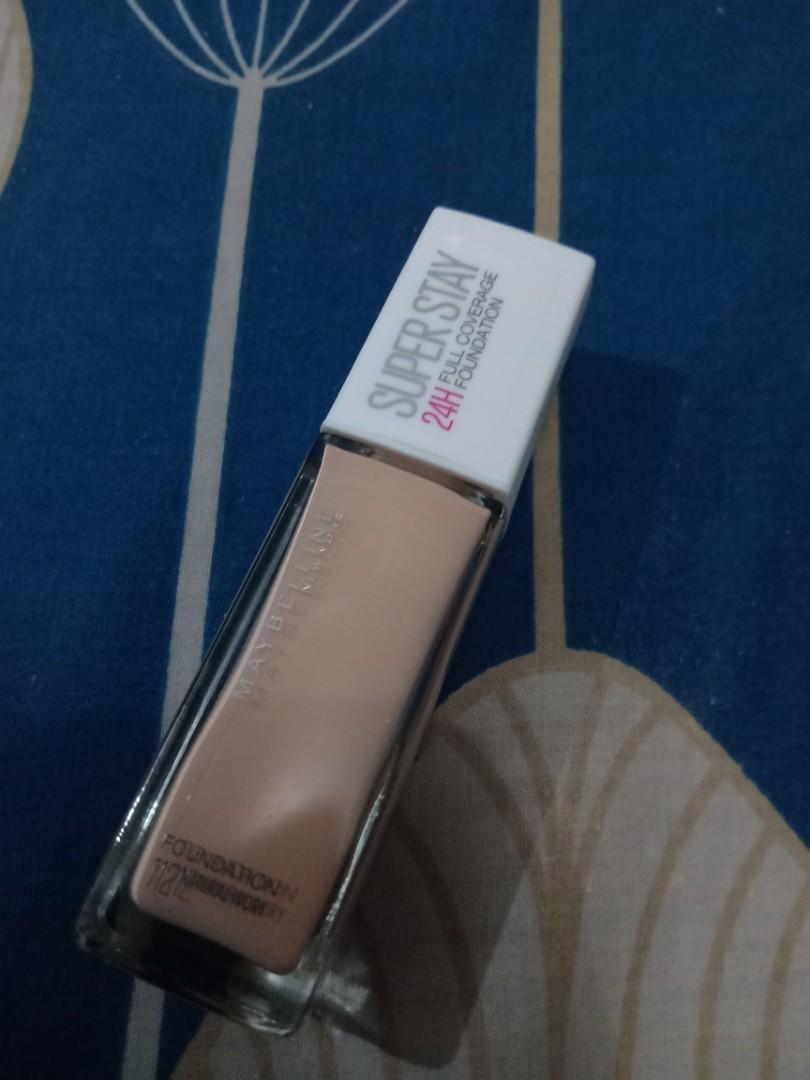 Maybelline Super Stay Foundation (Category: Makeup) located in Manila. Submitted by bluemermaid07 (Listing ID 238103731, Image 1). Description: Brand new!! Never been opened Rfs: decluttering, new product, not my shade.