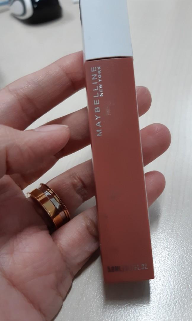 Maybelline Superstay Matte Ink Shade 65 Seductrees Kesehatan Kecantikan Rias Wajah Di Carousell