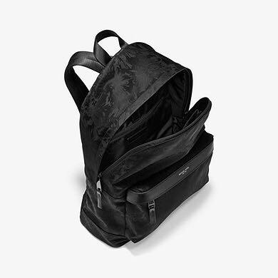 kent floral nylon jacquard backpack
