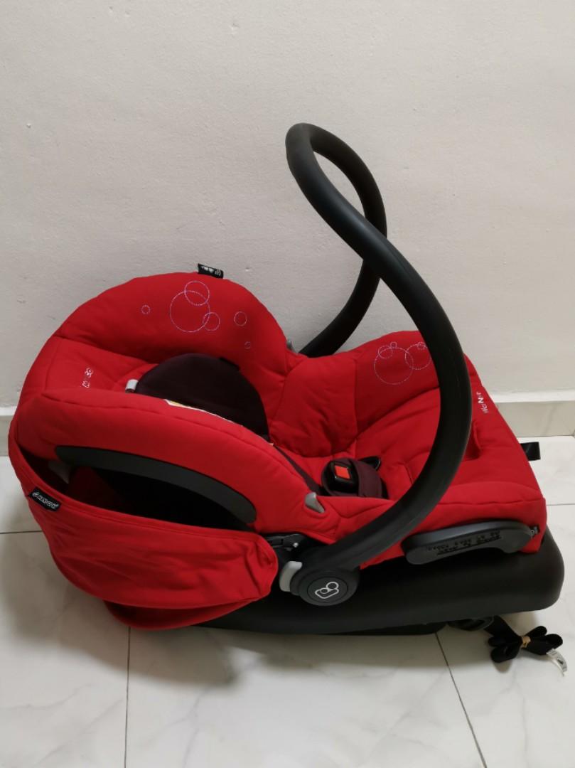 Mint Maxi Cosi Mico Nxt Infant Car Seat Red Babies Kids