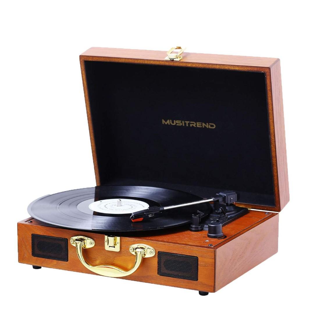 Musitrend Turntable Portable Suitcase 