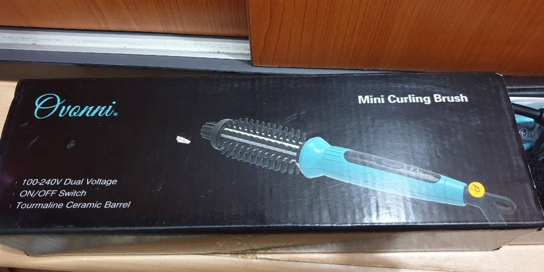 Ovonni curling clearance iron brush