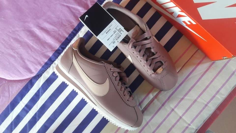 nike cortez nylon femme violet