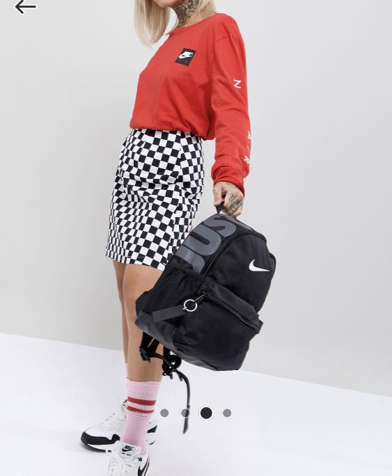 Nike Just Do It Logo Mini Backpack, Women's Fashion, Bags & Wallets
