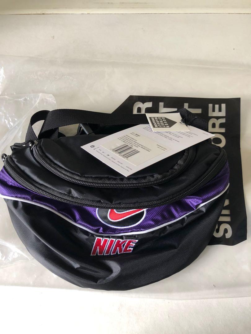 Supreme nike shoulder bag purple 2025