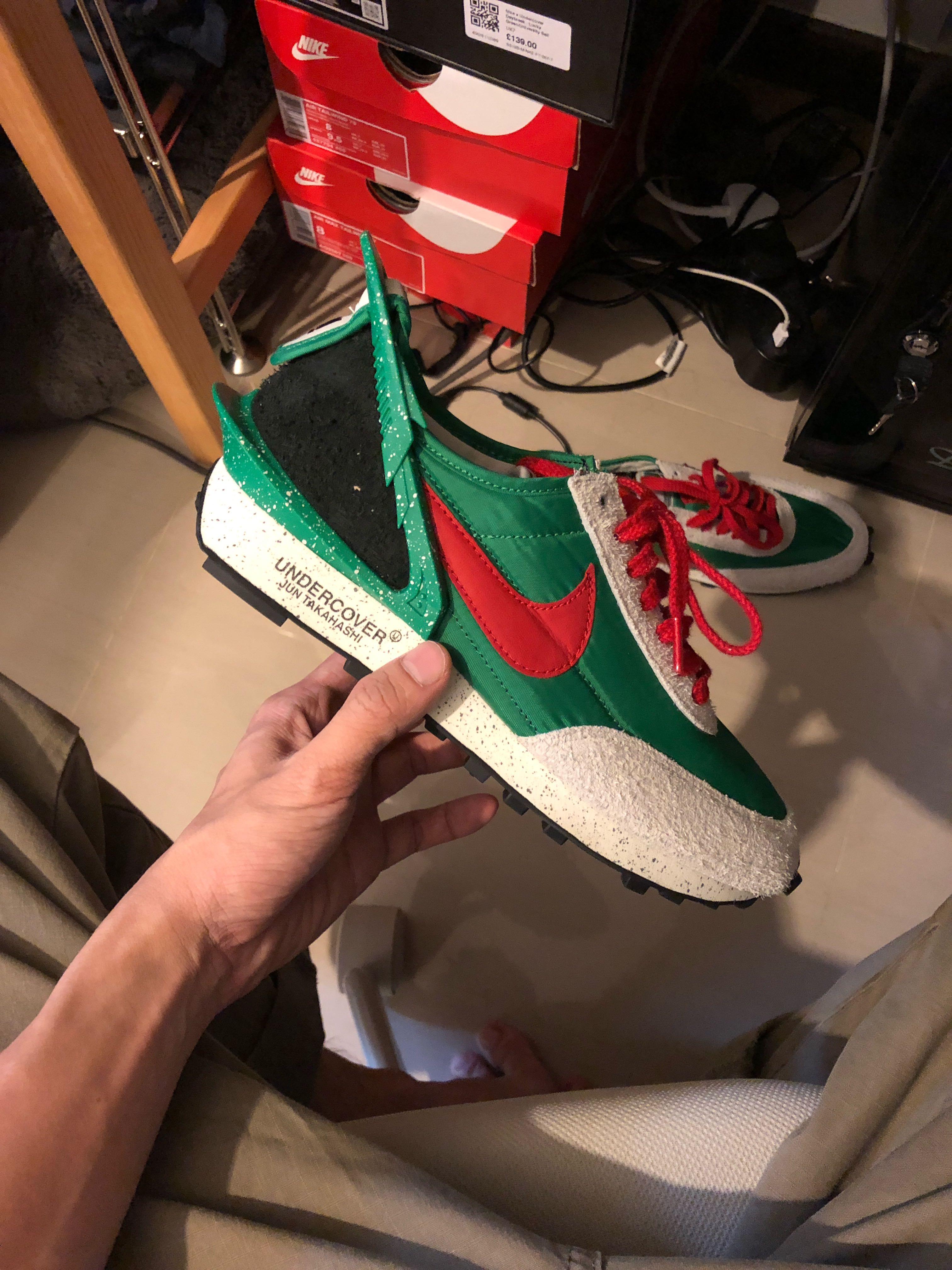 nike daybreak undercover lucky green red