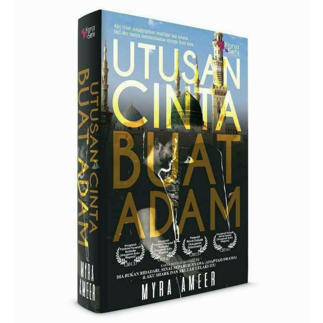 Novel Utusan Cinta Buat Adam Books Stationery Books On Carousell