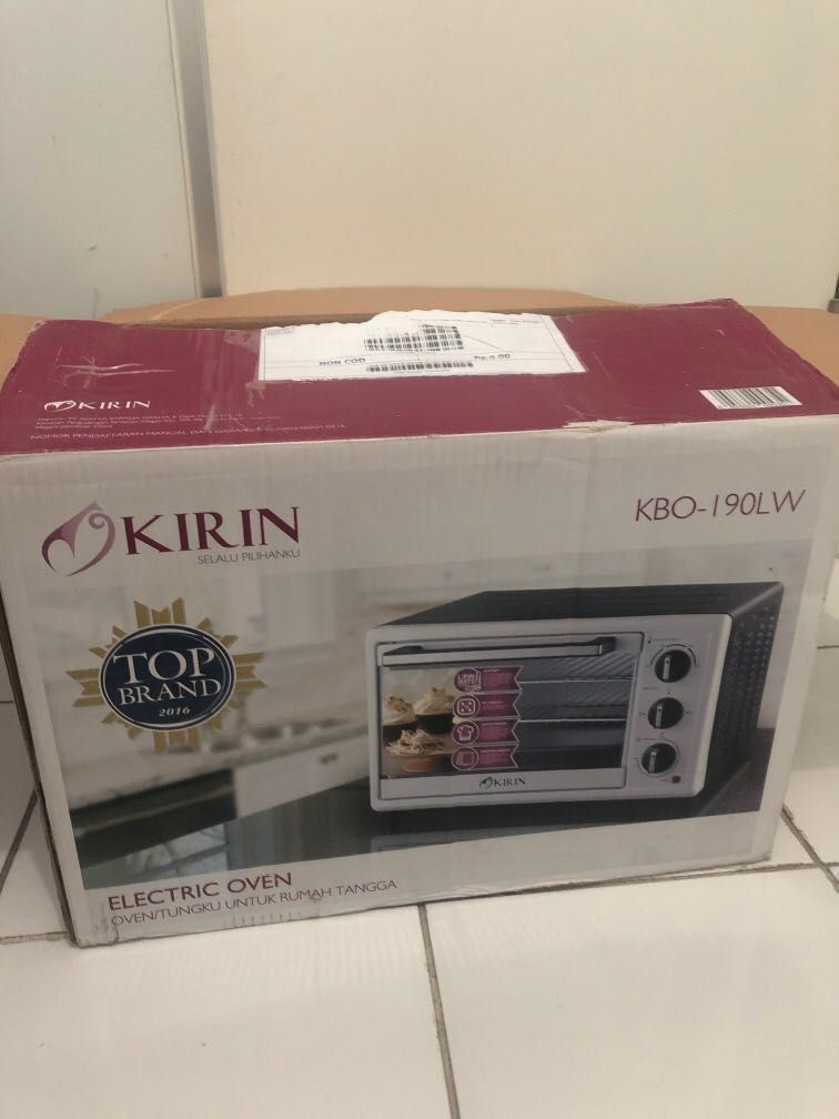 Oven Kirin 99 mulus Type KBO190LW, Kitchen & Appliances di Carousell