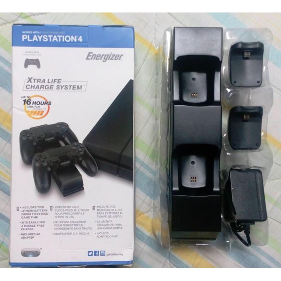 Energizer extra life charge system for ps4 deals
