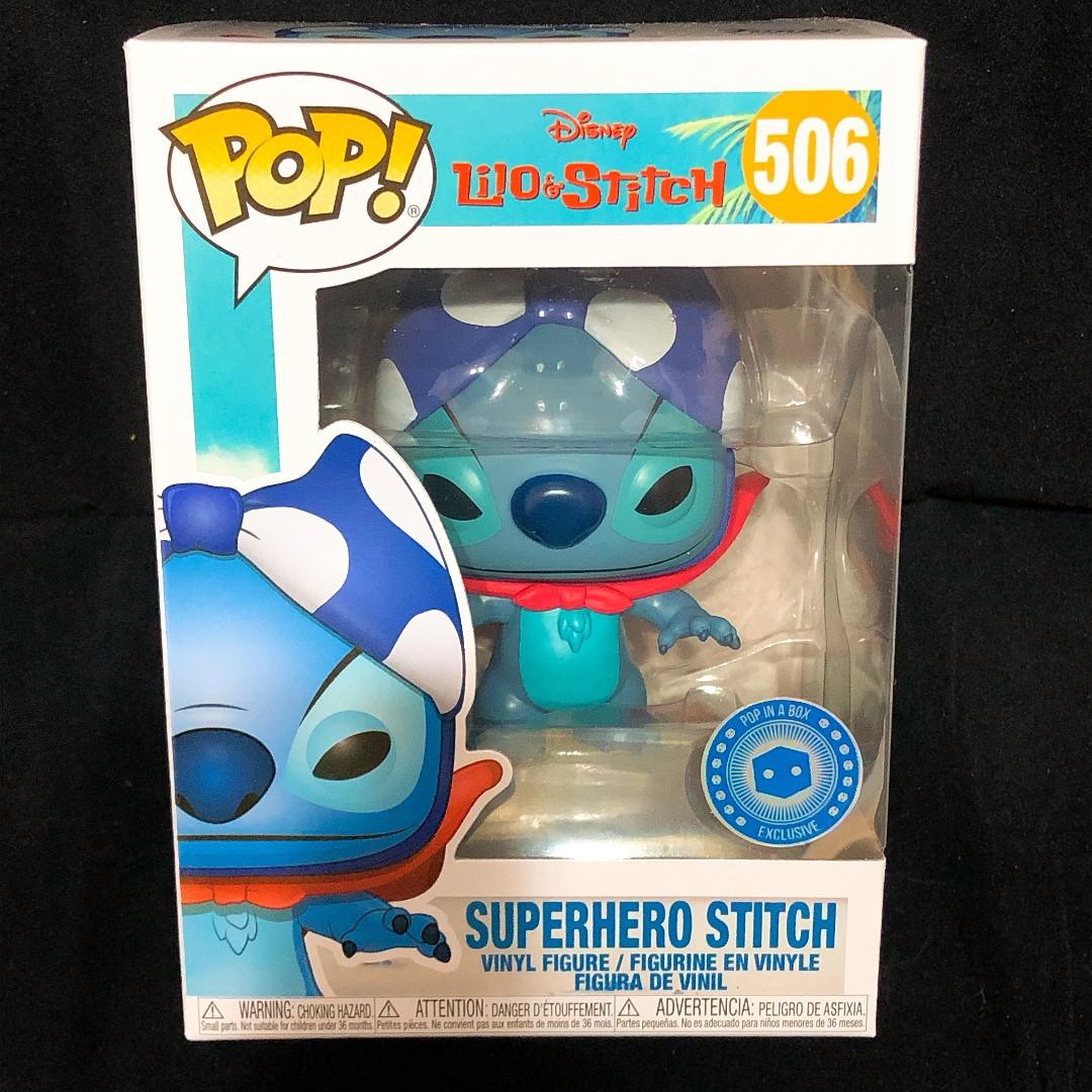 superhero stitch funko pop