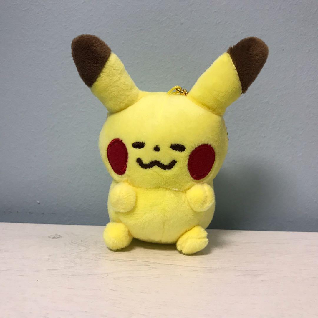 Pokemon Yurutto Pikachu Plush Keychain Toys Games Stuffed Toys On Carousell