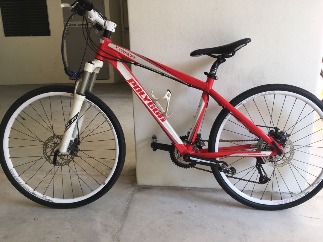 road bike polygon disc brake