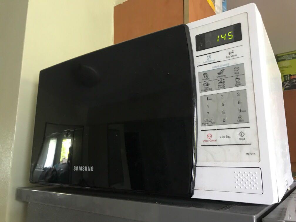 preloved samsung microwave oven