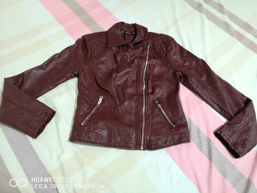 Used ladies leather jackets clearance