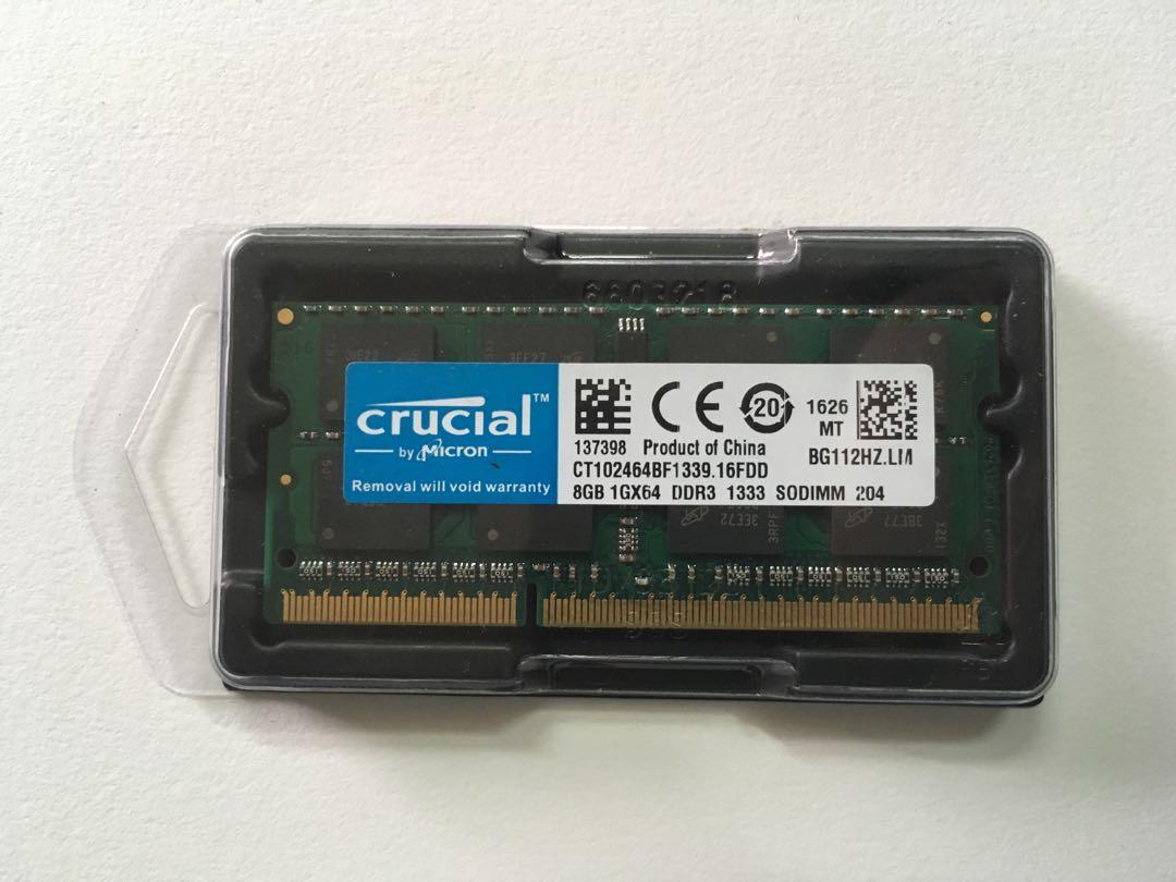 8GB Module 1X8GB DDR3-1333 204PIN SODIMM Memory for Apple MAC Mini iMac NEW