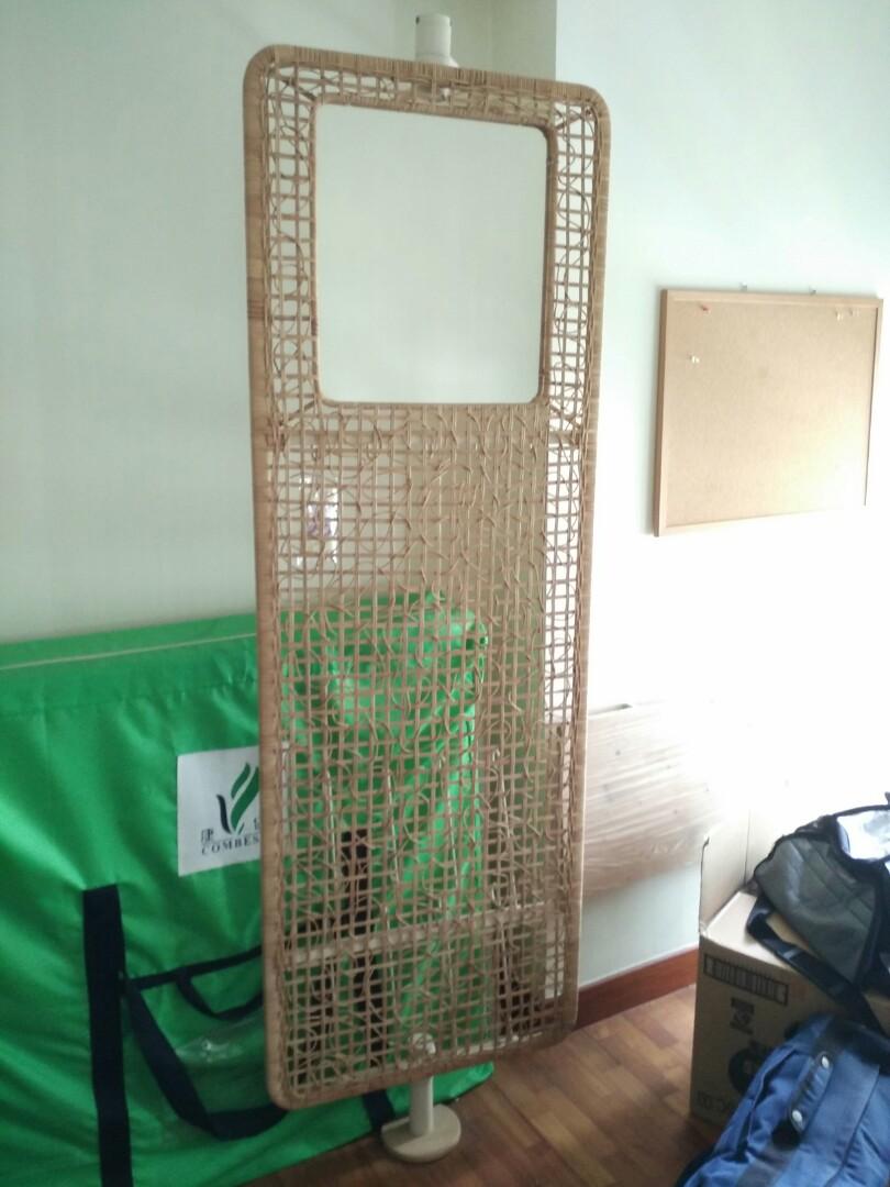 Clothes Rack Mirror Rattan Clothes Rack Mirror Sold Furniture
