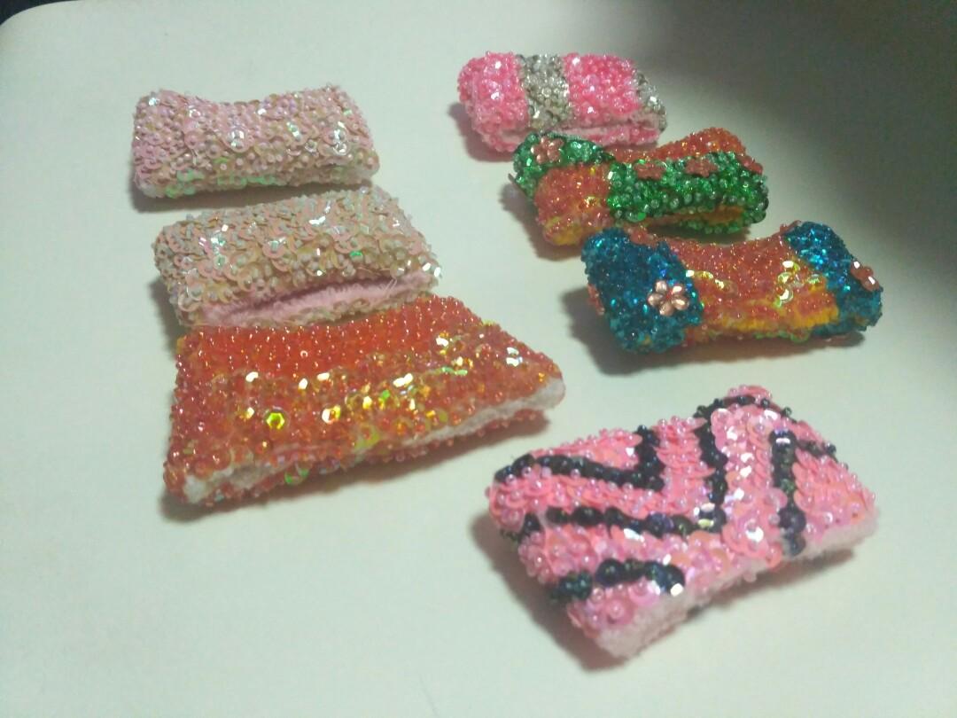 Rhythmic Gymnastics Sequin Elastic Hair Tie Bun Holder Women S