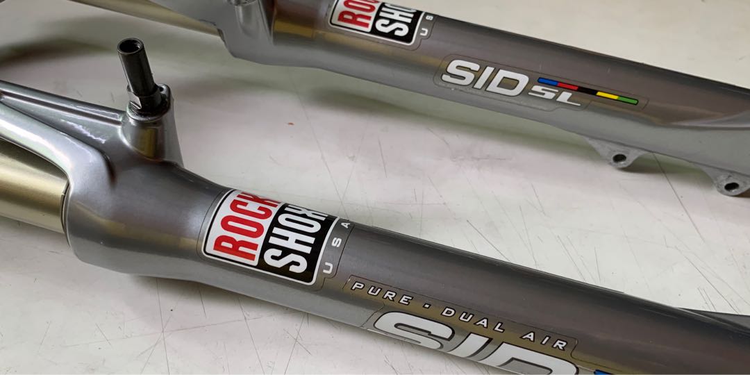 Rockshox SID SL dual air fork 1 1/8 26 inch, Sports Equipment, Bicycles   Parts, Bicycles on Carousell