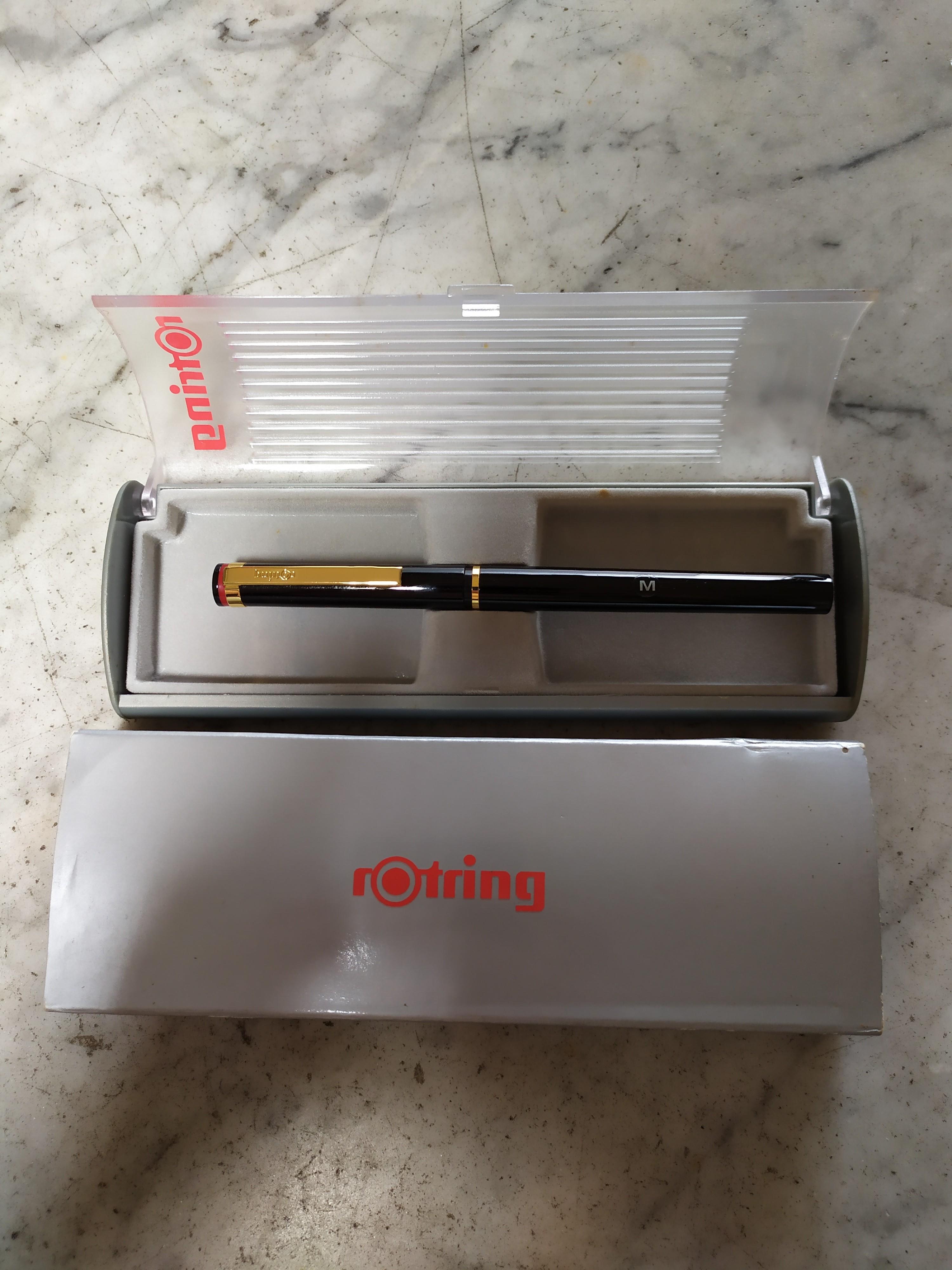 Rotring 400 Series M Nib Fountain Pen, Furniture & Home Living, Home Decor, Vases & Decorative