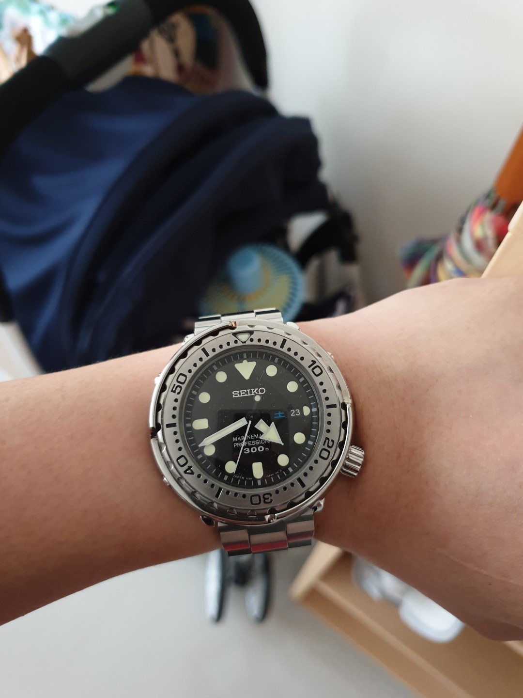 Seiko Marinemaster 300 Tuna SBBN033, Men's Fashion, Watches & Accessories,  Watches on Carousell
