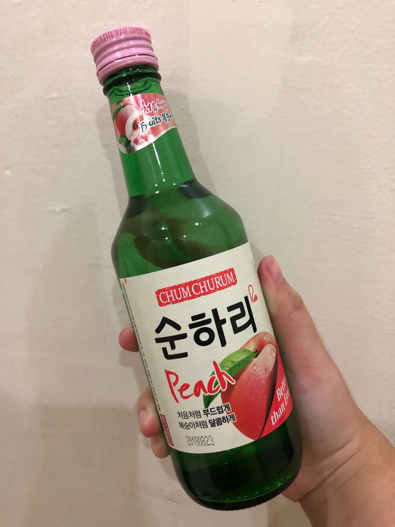 Soju Peach, Makanan & Minuman, Minuman Tidak Beralkohol Di Carousell