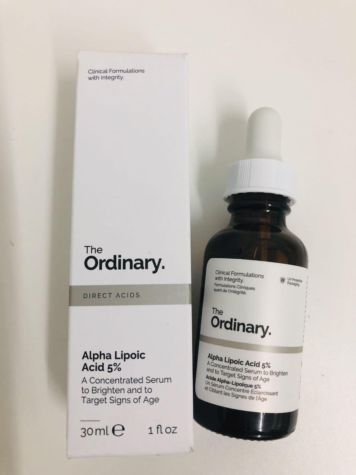 alpha lipoic acid skin care products
