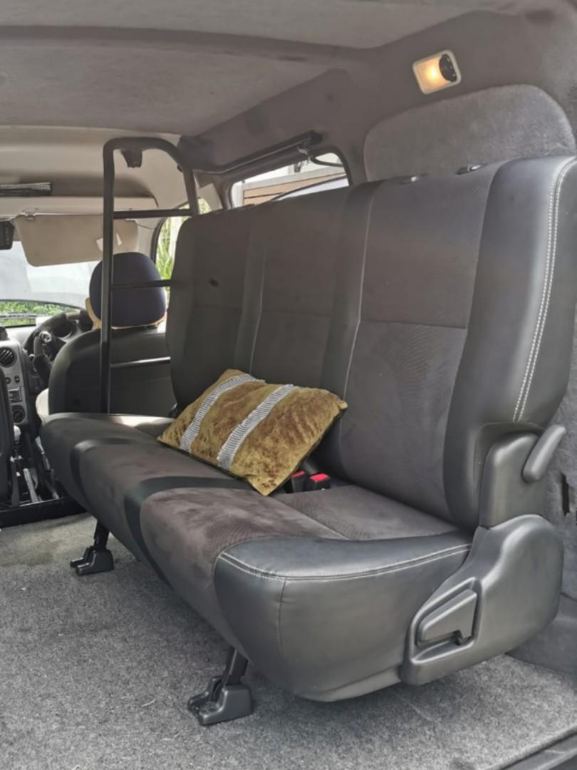 Toyota Van Seat (Foldable Sofa), Car Accessories, Accessories on Carousell