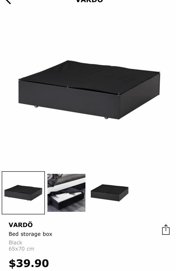 VARDO underbed storage