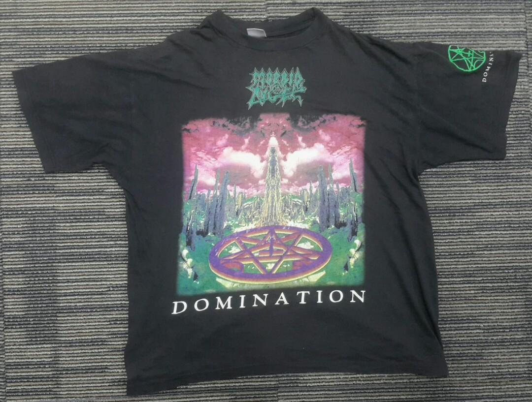 Vintage 1995 MORBID ANGEL Domination European tour shirt