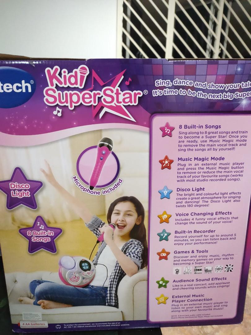 Vtech kidi super sale star karaoke machine