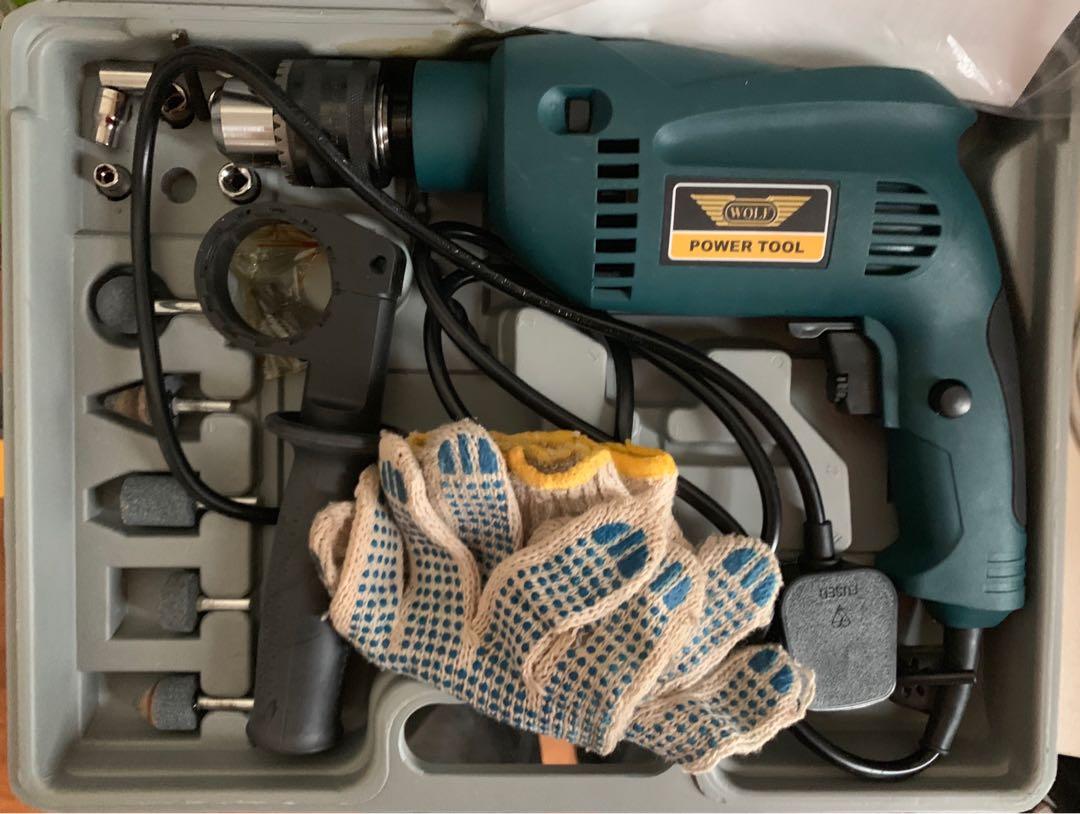 WOLF POWER TOOL Rotary Impact Hammer 