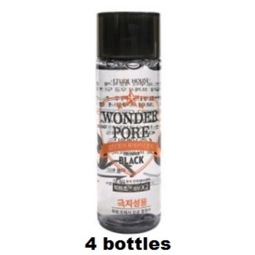 Wonder Pore Freshner Black 25ml 4bottles Etude House Health Beauty Face Skin Care On Carousell