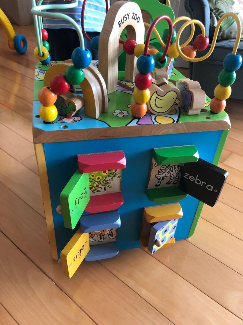 baby activity cube toy