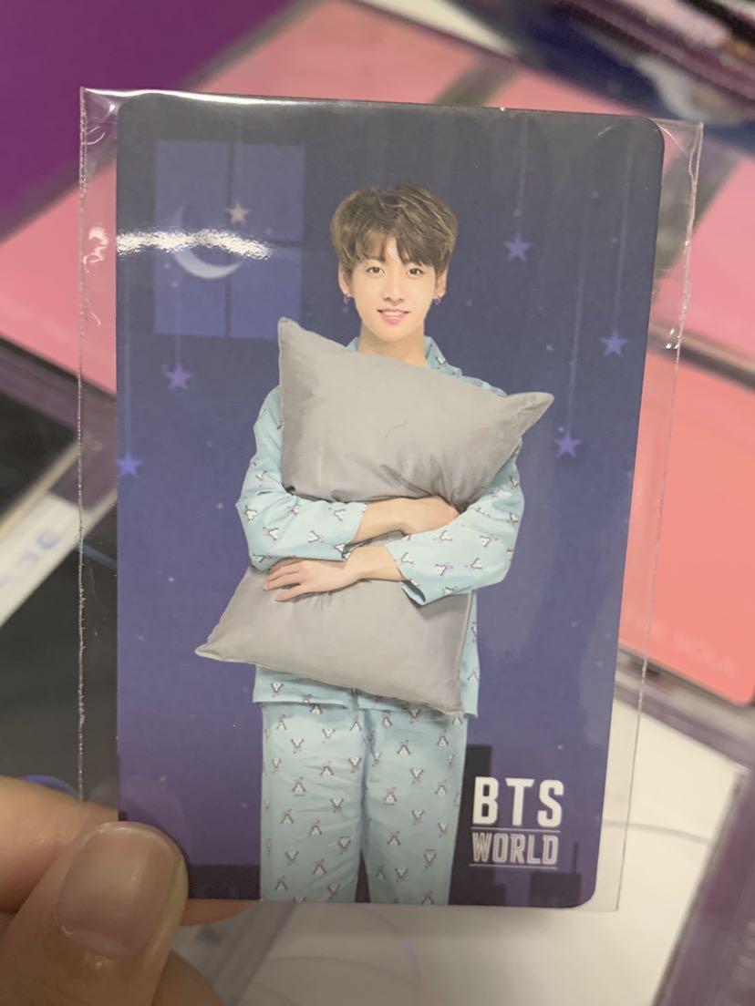 wts/instock) bts world ost album jungkook game coupon ...