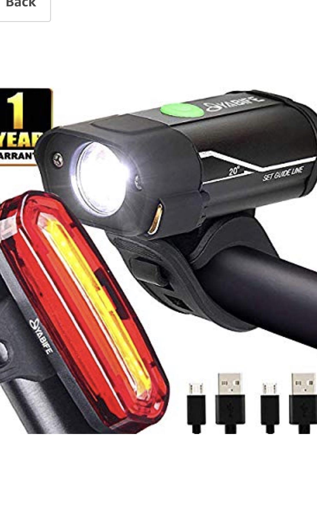 yabife bike lights