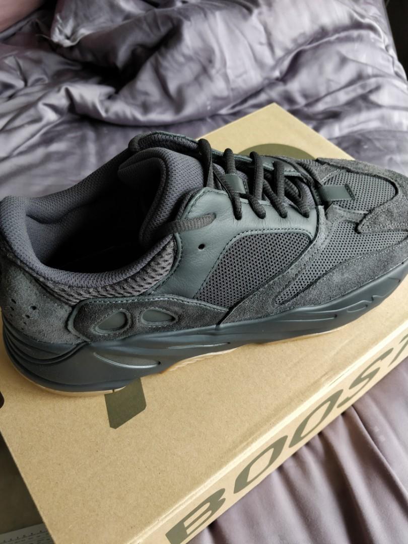 Yeezy Boost 700 Utility Black UK 10.5 US 11 Men s Fashion Footwear Sneakers on Carousell