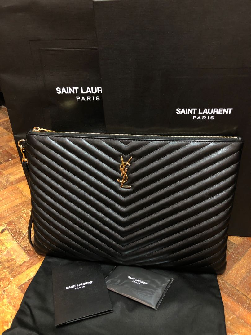 Ysl shop pouch mono