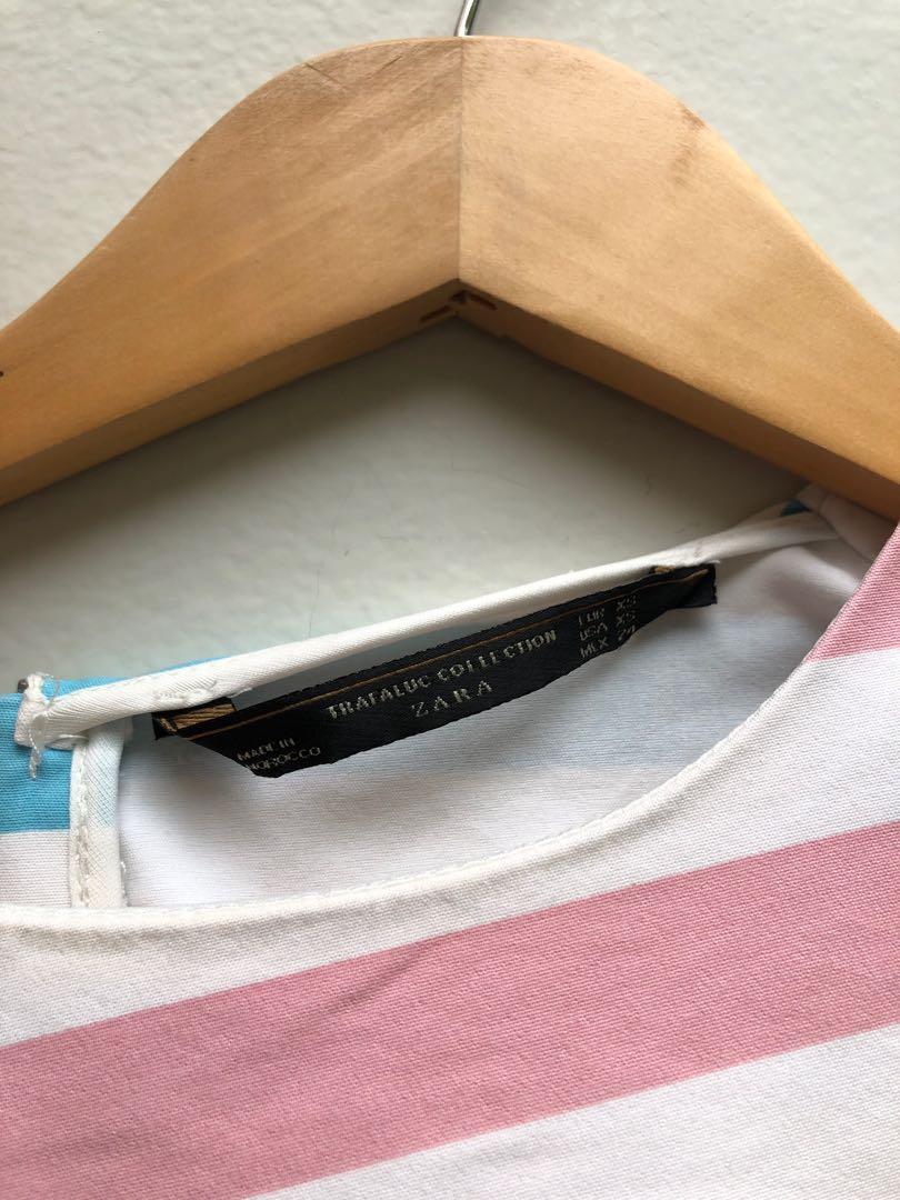 Zara striped top (Category: Blouses) located in Davao. Submitted by limebliss (Listing ID 238094963, Image 2). Description: .