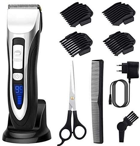 0109 Elehot Hair Clipper Cordless Rechargeable Hair Clippers And