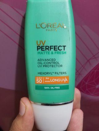 Loreal UV Perfect mate&fresh